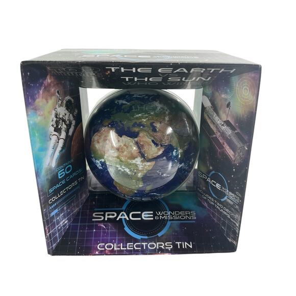 Top Trumps Space Wonders & Missions Collector's Tin 60 Cards New - Picture 3 of 12